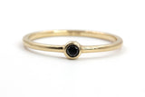 Sapphire Stackable 14k Yellow Gold Ring
