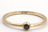 Sapphire Stackable 14k Yellow Gold Ring