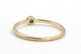 Sapphire Stackable 14k Yellow Gold Ring