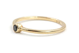 Sapphire Stackable 14k Yellow Gold Ring