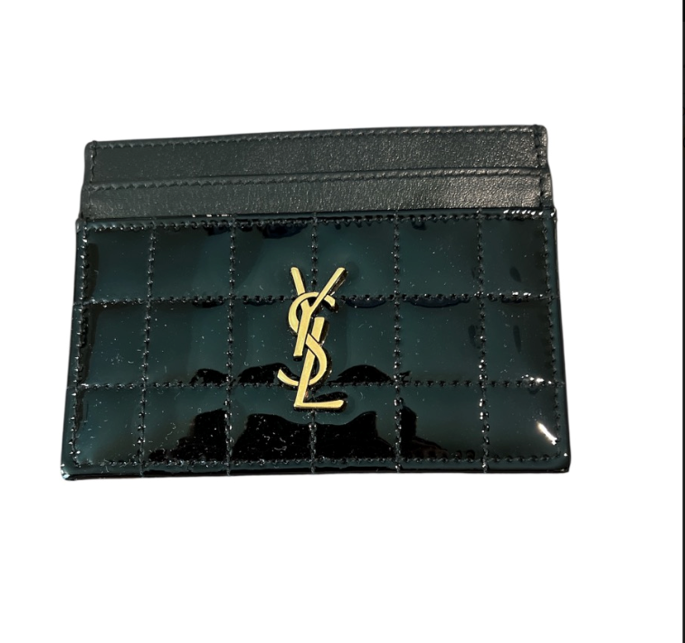 Saint Laurent Cassandre Matelassé Card Holder