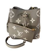 Louis Vuitton Empreinte Monogram Giant Neonoe MM Tourterelle Cream