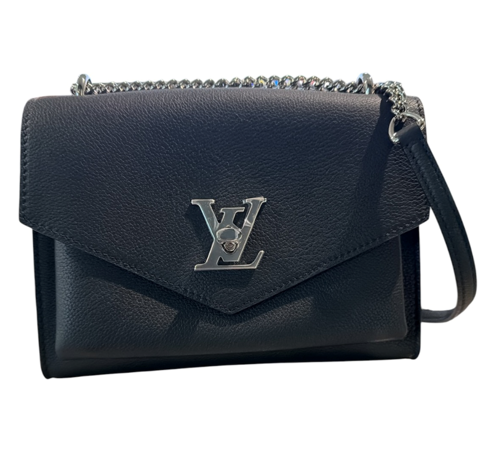 Louis Vuitton Soft Calfskin My Lockme BB Chain Bag