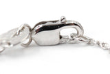 Tapered Diamond Baguette Bar Necklace - 14k White Gold - 0.29ctw