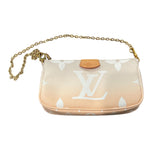 Louis Vuitton Monogram Giant By The Pool Multi Pochette front with chain