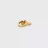 Diamond Huggie Earrings - 14k Yellow Gold - 10mm - 0.37ctw video
